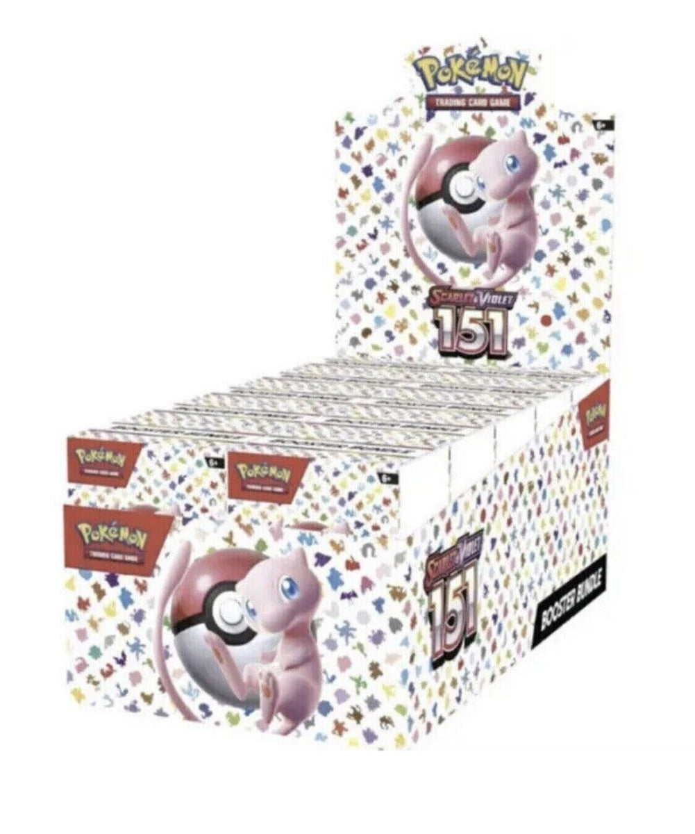 Pokemon Scarlet & Violet 151 Booster Bundle Display box Jeffthrowcards Pokemon Scarlet & Violet 151 Booster Bundle Display box Jeffthrowcards