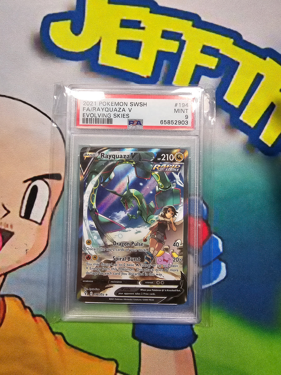 Dracaufeu V alternative PSA 9 - Guizette Family TCG