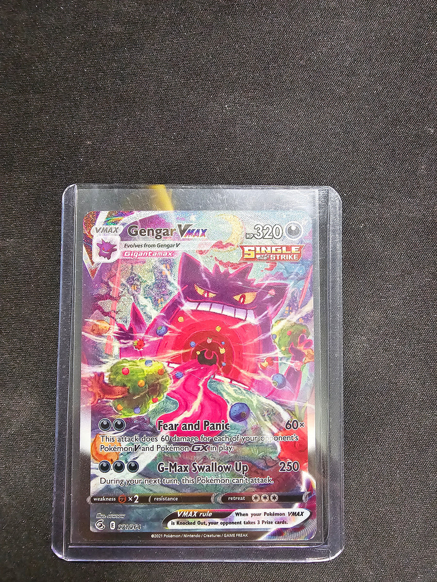 2021 POKEMON SWSH FA/GENGAR VMAX FUSION STRIKE-SECRET 271/264