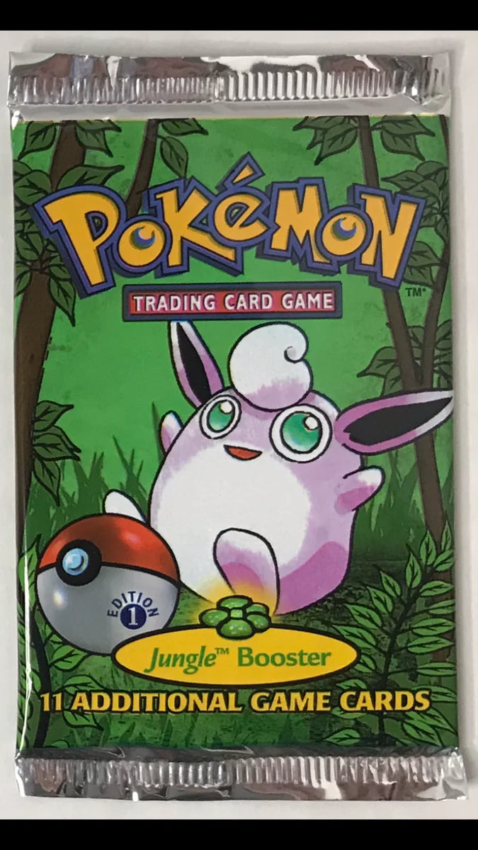 jungle booster box 1st edition 1st Edition Jungle Booster Box Break (1 pack) – Jeffthrowcards