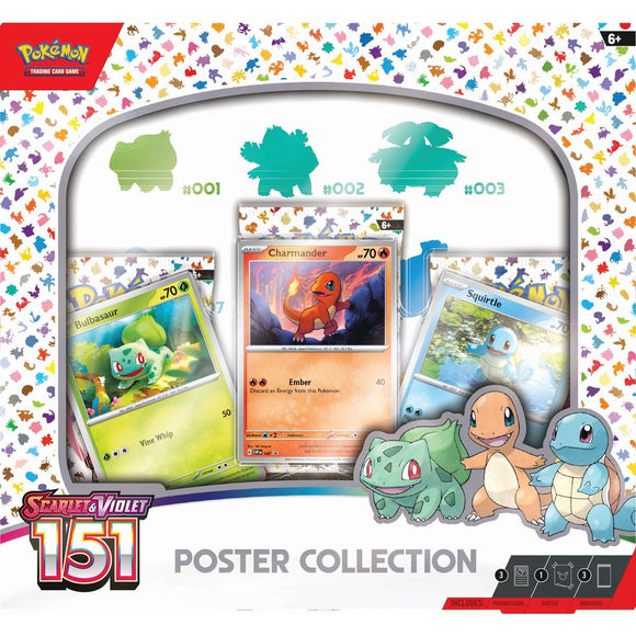 Pokemon Scarlet & Violet 151 Poster Collection Box