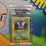 1999 POKEMON JUNGLE 1ST EDITION HOLO #13/64 VENOMOTH HGA 7.5 CERT LXN7PMUZ9Y