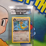 2000 POKEMON TEAM ROCKET 1ST EDITION #22/82 DARK DRAGONITE HGA 8.5 CERT N6RX3EI1CE