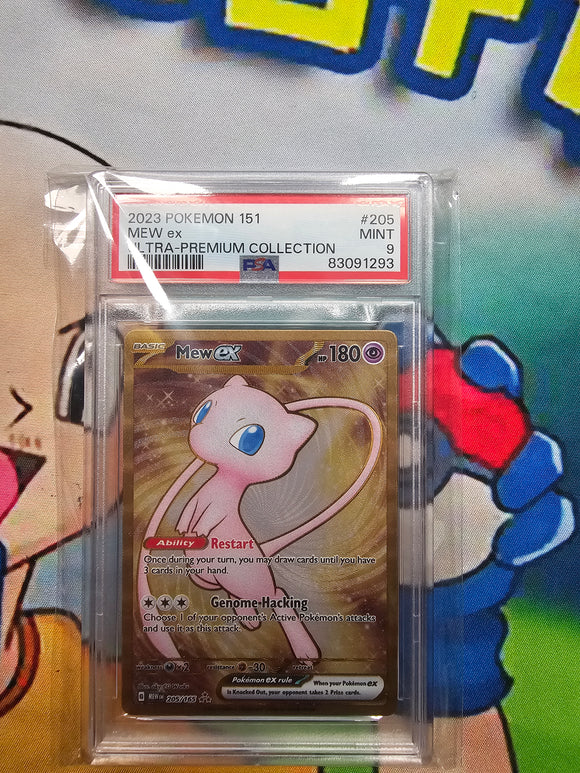 2023 POKEMON 151 MEW EX ULTRA-PREMIUM COLLECTION PSA 9 CERT 83091293