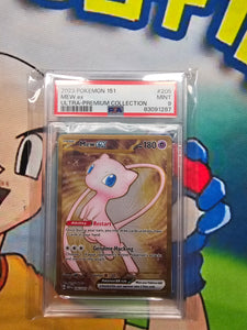 2023 POKEMON 151 MEW EX ULTRA-PREMIUM COLLECTION PSA 9 CERT 83091287