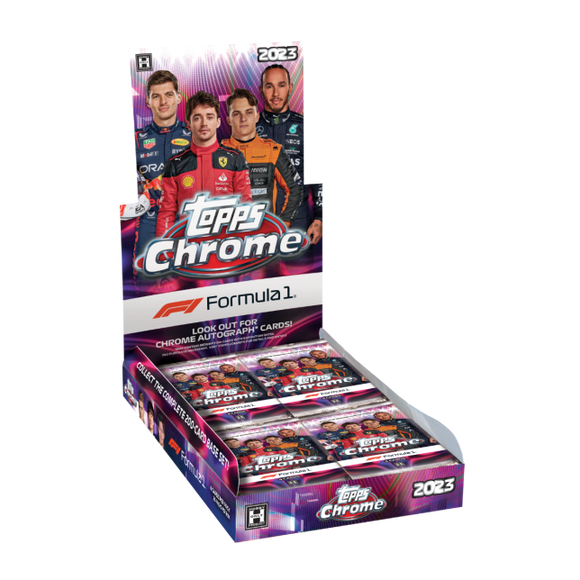 2023 Topps Chrome Formula 1 - Hobby Box