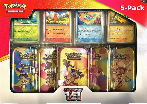 costco return policy pokemon cards Costco Pokemon Scarlet & Violet 151 Mini Tin 5-pack (Meowth)
