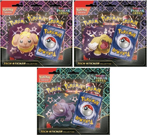 Pokemon Scarlet & Violet Paldean Fates Tech Sticker Collection one of each artwork