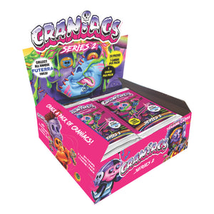 Craniacs Series 2 Trading Cards Hobby Box 24 Packs