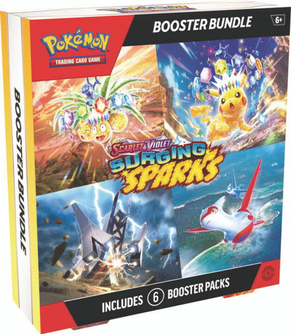 Pokemon Surging Sparks Booster Bundle (SV8)