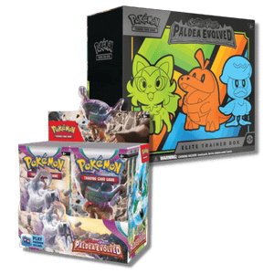 Pokemon TCG: Scarlet & Violet Paldea Evolved Booster Box & Elite Trainer Box COMBO