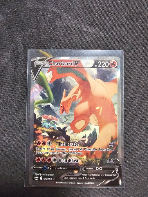 Charizard V Pokemon (2022) Brilliant Stars - 154/172 Single Card