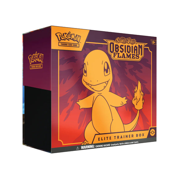 Pokemon Scarlet & Violet Obsidian Flames Elite Trainer Box - Blowout Sale