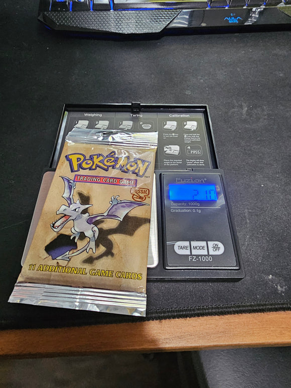 1999 WOTC Pokemon Fossil Booster Pack