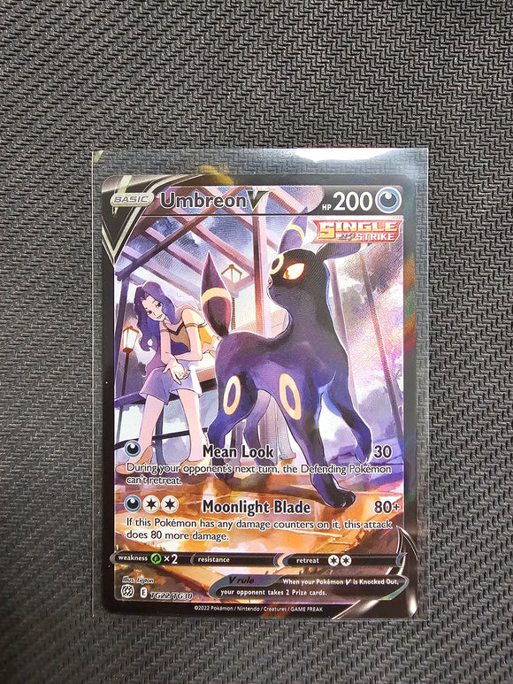 Umbreon V - SWSH09: Brilliant Stars Trainer Gallery (SWSH09:TG) - Single Card