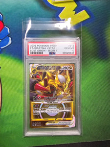 2022 POKEMON SWSH FA/GIRATINA VSTAR LOST ORIGIN - SECRET PSA 10 CERT 68526531