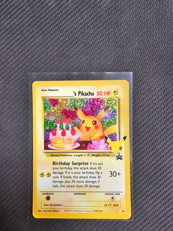 ______'s Pikachu - Celebrations: Classic Collection (CCC) - Single Card