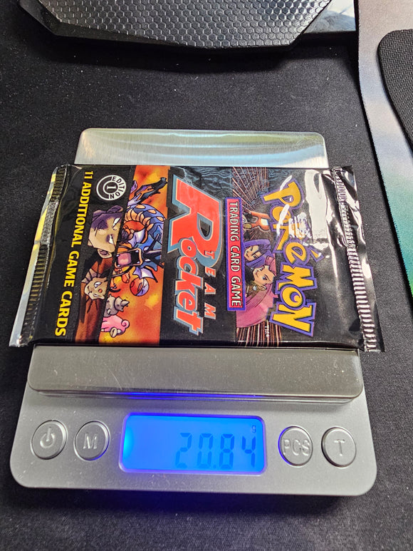 Wizards of the Coast 1st Edition Team Rocket Booster Pack 20.84 grams