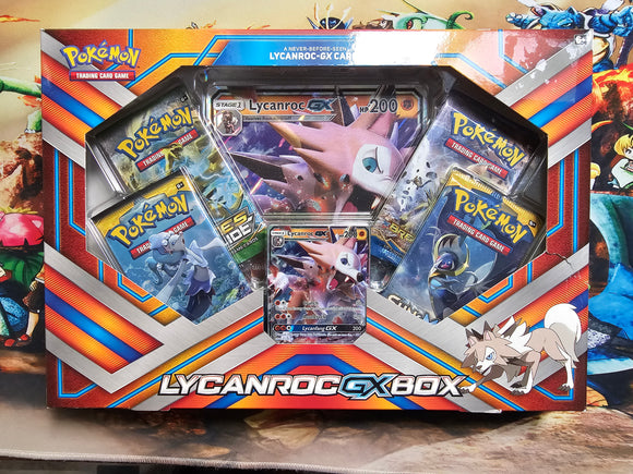 Lycanroc GX Box - SM Base Set (SM01)