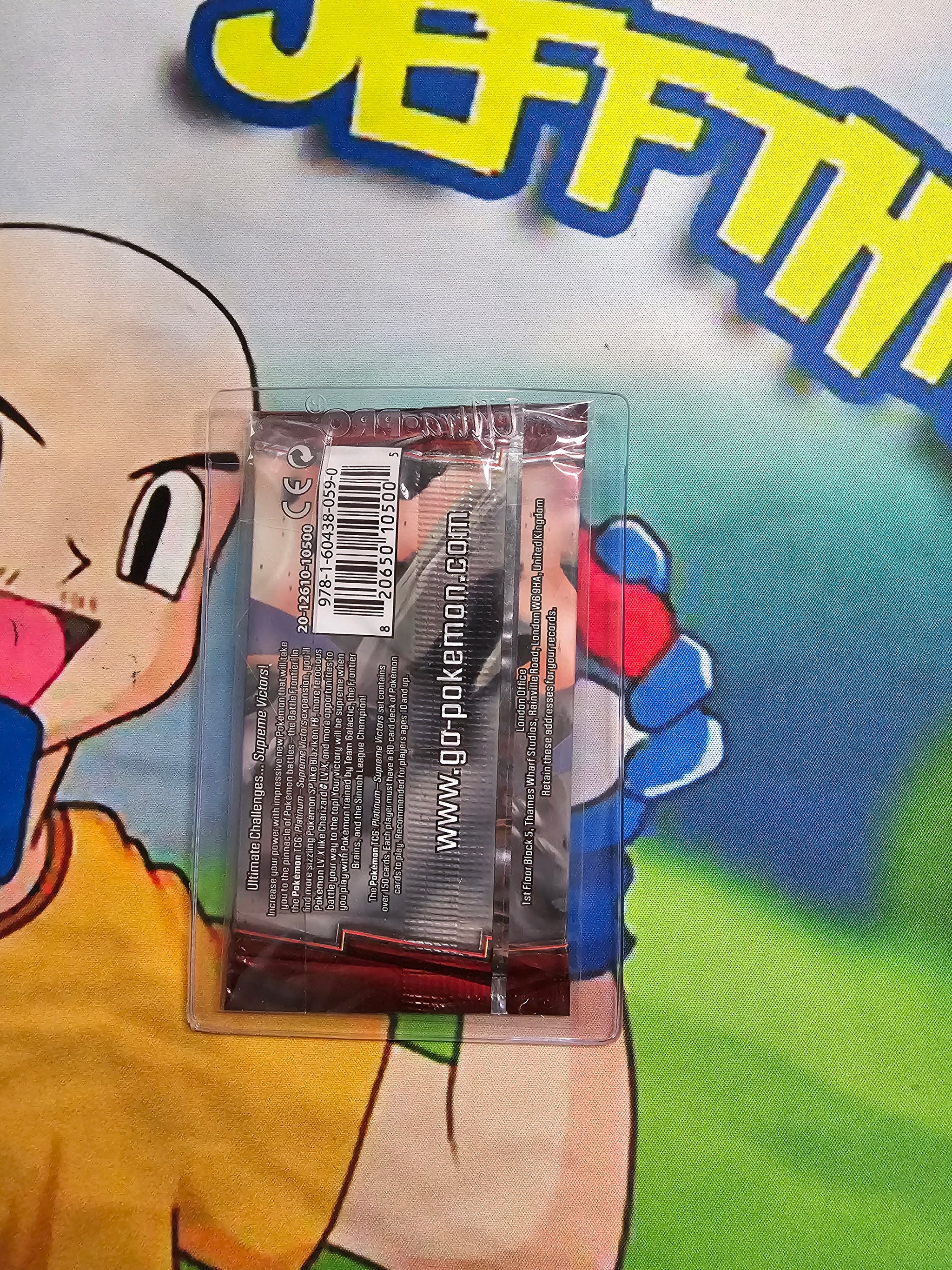 Pokemon Platinum Supreme Victors Booster Pack New Factory Sealed Garch –  Jeffthrowcards