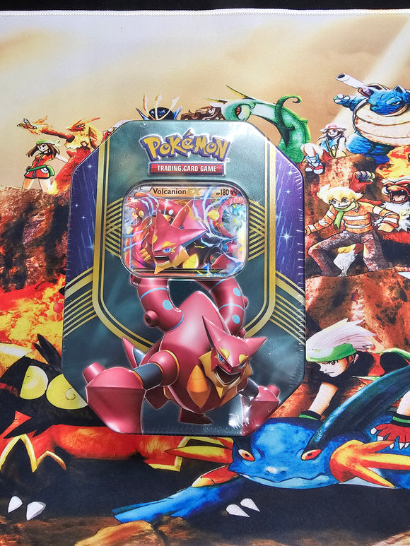 Battle Heart Tin [Volcanion EX] - XY - Steam Siege (STS)