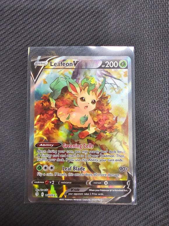 Leafeon V (Alternate Full Art) - SWSH07: Evolving Skies (SWSH07) - Single Card #2