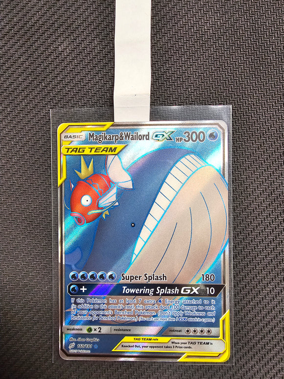 shiny wailord pokemon card Magikarp & Wailord GX (Full Art) - SM - Team Up (SM9)