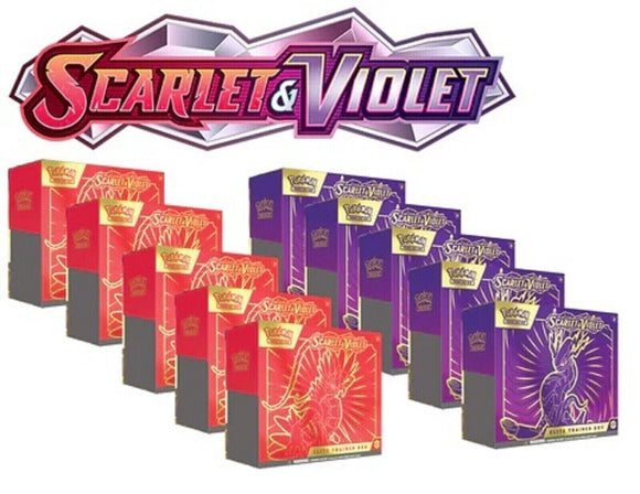 Pokemon Trading Card Games Scarlet & Violet Elite Trainer Box
