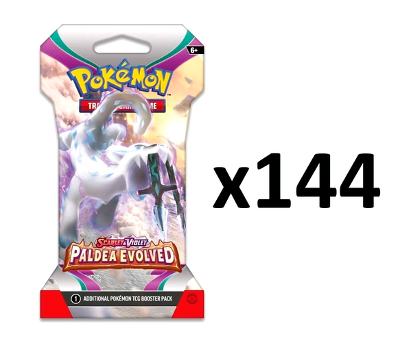 Pokemon Scarlet & Violet Paldea Evolved Sleeved Booster Case