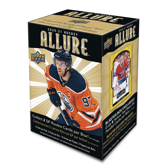 2020-2021 Upper Deck Allure Hockey NHL Blaster Box