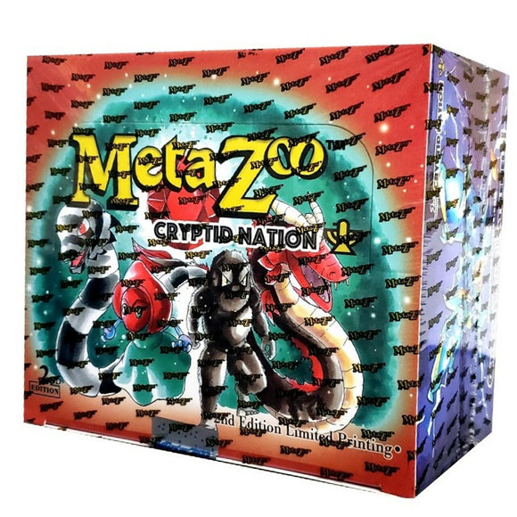 METAZOO TCG: CRYPTID NATION - BOOSTER BOX 2ND EDITION