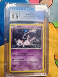 Mew Pokemon (2017) Black Star Promos - XY192 Holo - Magearna Mythical Collection - CGC 8.5 Graded Card