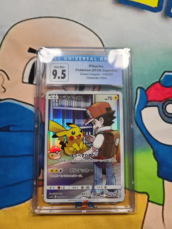 Pikachu Pokemon (2019) Japanese Dream League - 054/049 Character Rare Jeffthrowcards Pikachu Pokemon (2019) Japanese Dream League - 054/049 Character Rare Jeffthrowcards