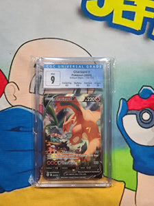 Charizard V Pokemon (2022) Brilliant Stars - 154/172 - CGC 9 Graded Card