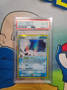 2006 POKEMON EX LATIOS - HOLO HOLON PHANTOMS - PSA 8 Graded Card