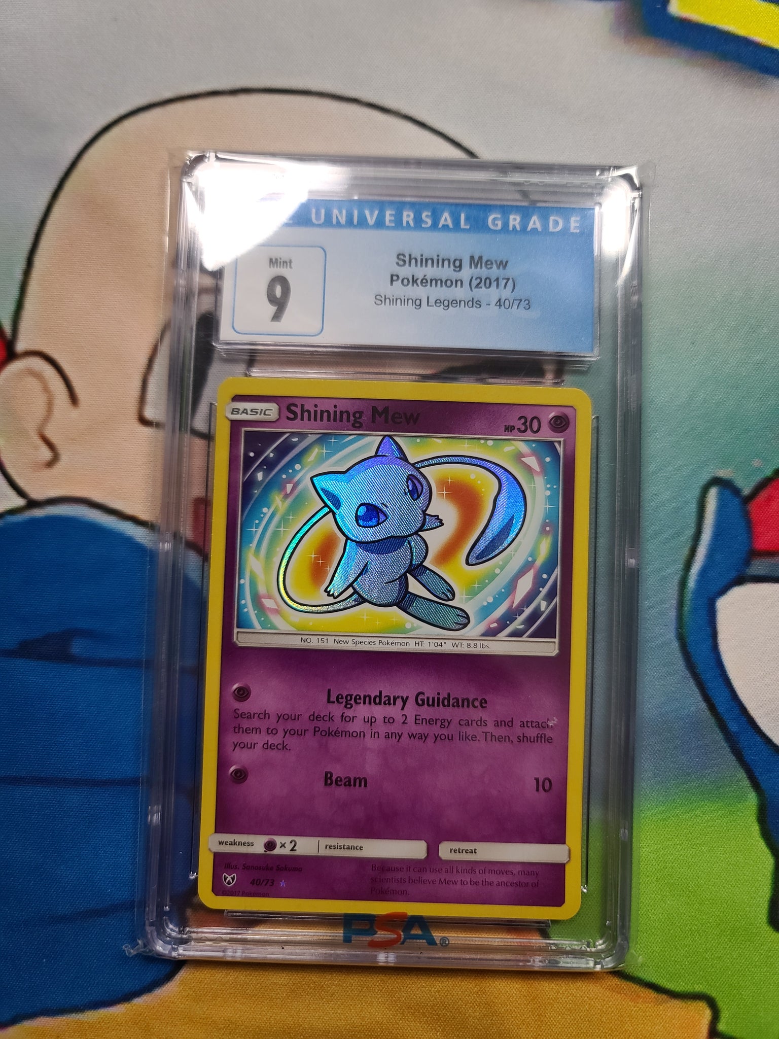 SHINING MEW POKEMON (2017) SHINING LEGENDS - 40/73 CGC 9 - Graded Card Jeffthrowcards SHINING MEW POKEMON (2017) SHINING LEGENDS - 40/73 CGC 9 - Graded Card Jeffthrowcards