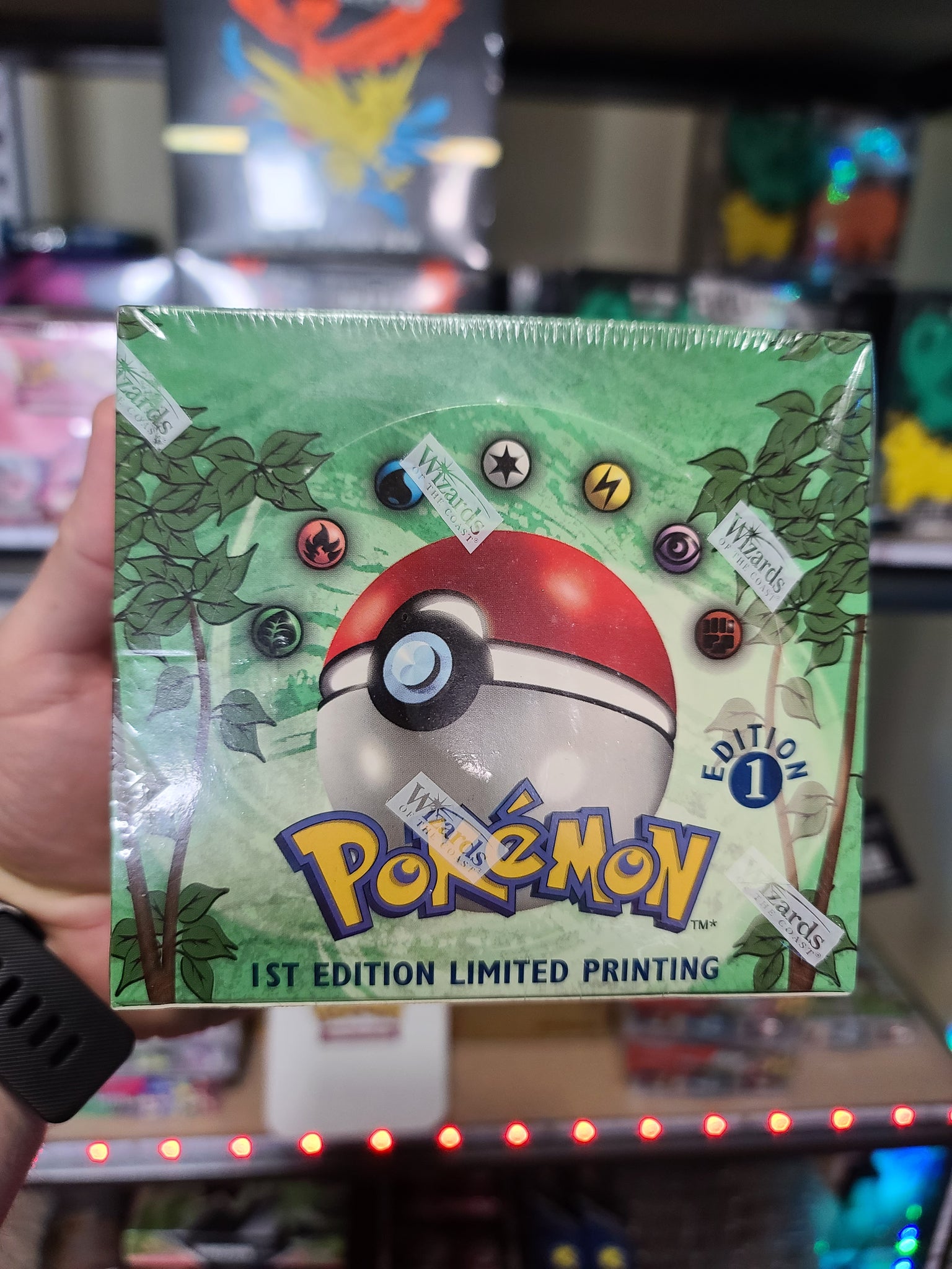 1st Edition Jungle Booster Box Break (1 pack) Jeffthrowcards 1st Edition Jungle Booster Box Break (1 pack) Jeffthrowcards
