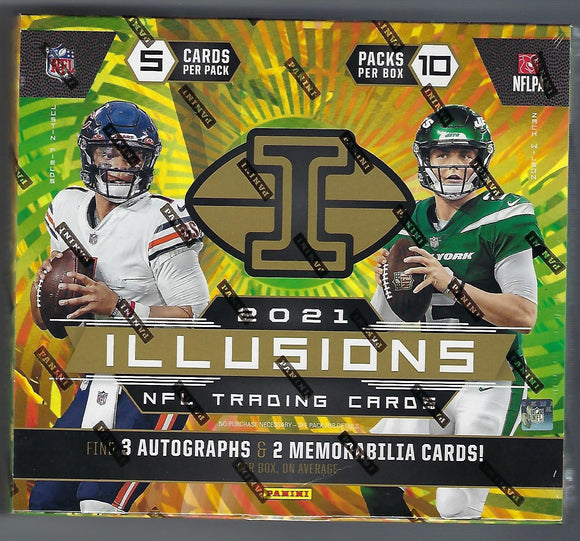 2021 Panini Illusions Football NFL Hobby Box