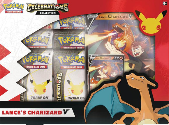 Pokemon Celebrations Lance's Charizard V Collection