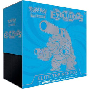 Pokemon XY12 Evolutions Elite Trainer Box: Mega Blastoise (8 Packs)