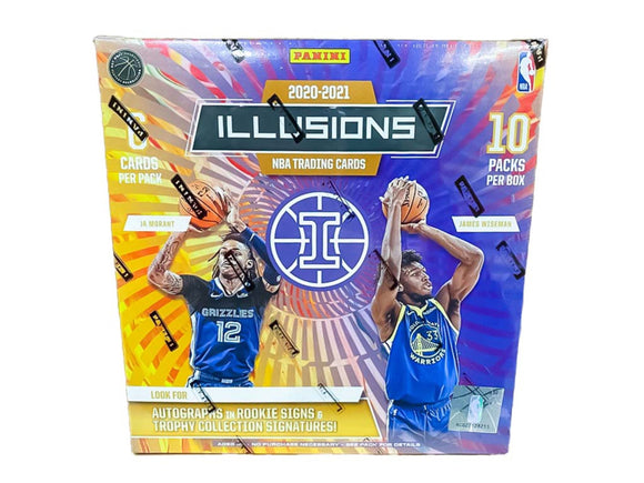 20-21 Panini Illusions NBA Basketball Mega Box