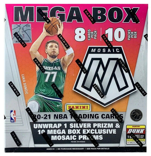 20-21 Panini Mosaic Basketball NBA Mega Box