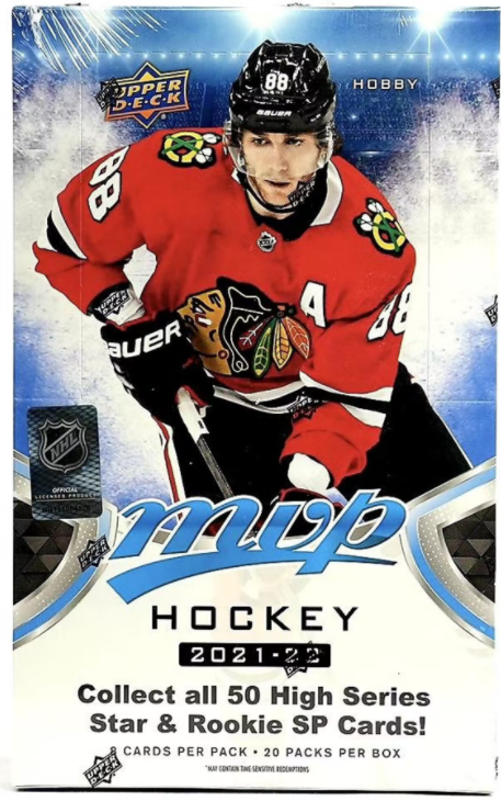 2021/22 Upper Deck MVP Hockey Hobby