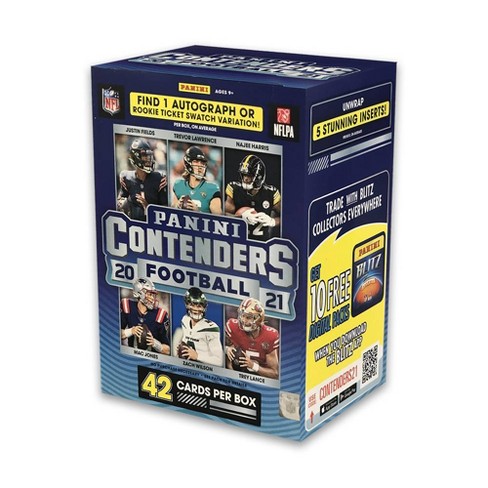2020-21 Panini NFL Contenders Football Trading Card Blaster Box