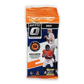 2021 Panini NFL Donruss Optic Football Trading Card Value Pack