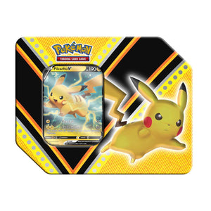 Pokemon TCG: V Powers Tin (Pikachu V) (Tin not included)