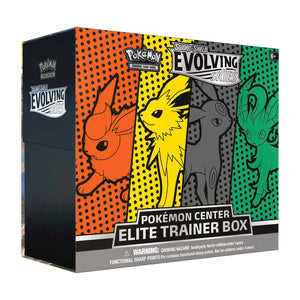 Pokemon TCG: Sword & Shield-Evolving Skies Pokémon Center Elite Trainer Box (Jolteon, Flareon, Umbreon & Leafeon)