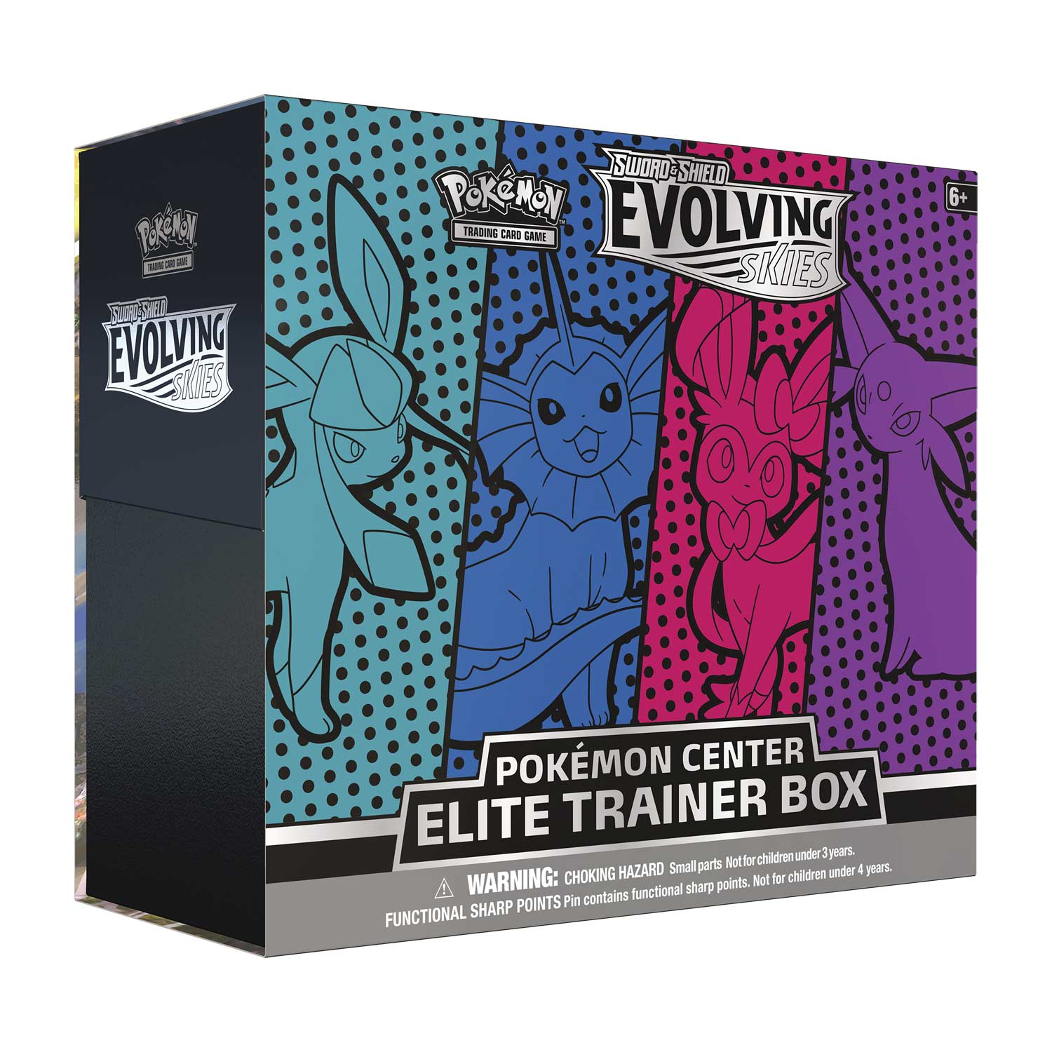 エリートトレーナーボックス EVOLVING SKIES Pokémon Evolving Skies Elite Trainer Box + Vaporeon Window