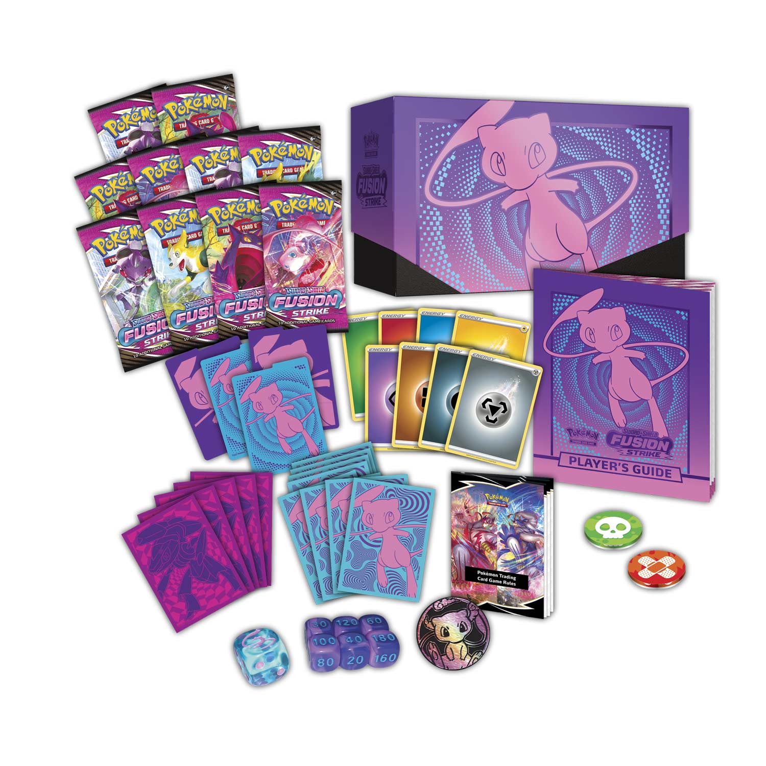 Pokemon TCG: Sword & Shield-Fusion Strike Pokemon Center Elite Trainer –  Jeffthrowcards