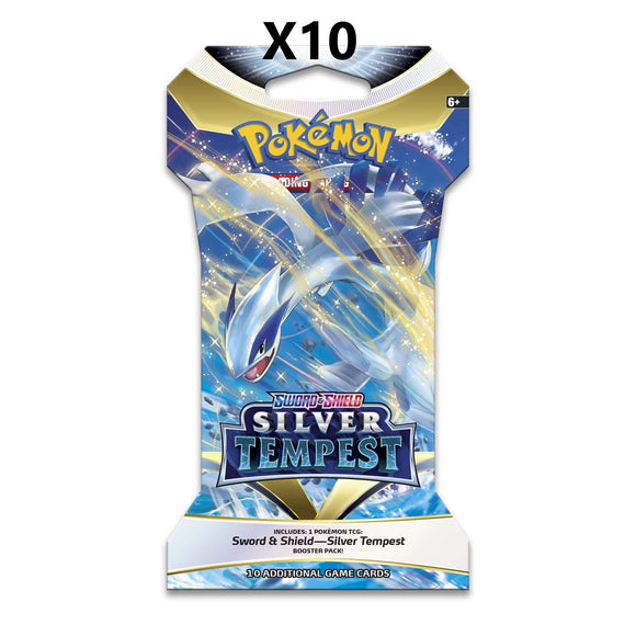 Silver Tempest Sleeved Booster Pack (10 Sleeved Booster Pack)